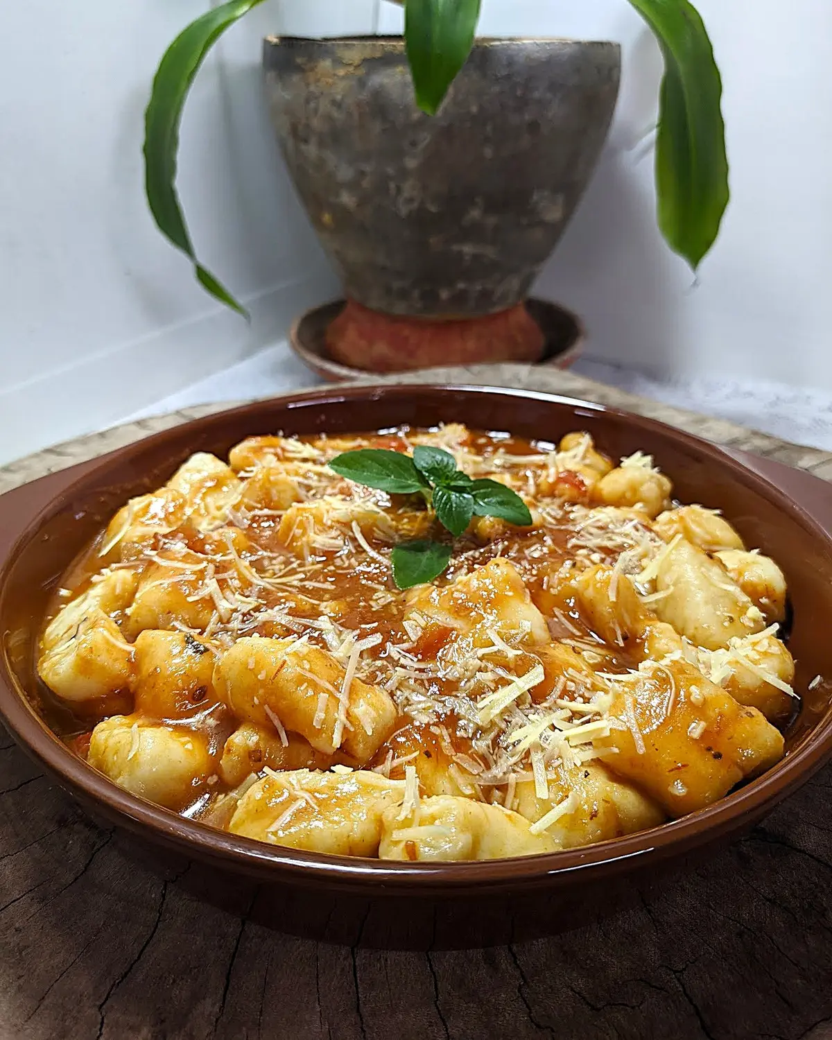 Nhoque de batata ao molho
